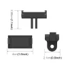 PULUZ PU576B magnetische houder voor DJI Action 2 en GoPro