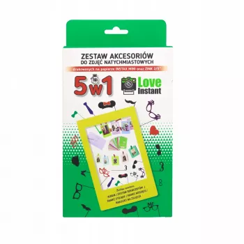 LOVEINSTANT 5-in-1 accessoireset voor Fujifilm Instax Mini 40, 11, 9, 8, 7s, Evo, LiPlay, 90, 70