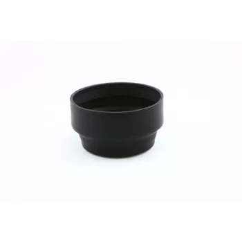 JJC rubberen zonnekap 62mm zwart
