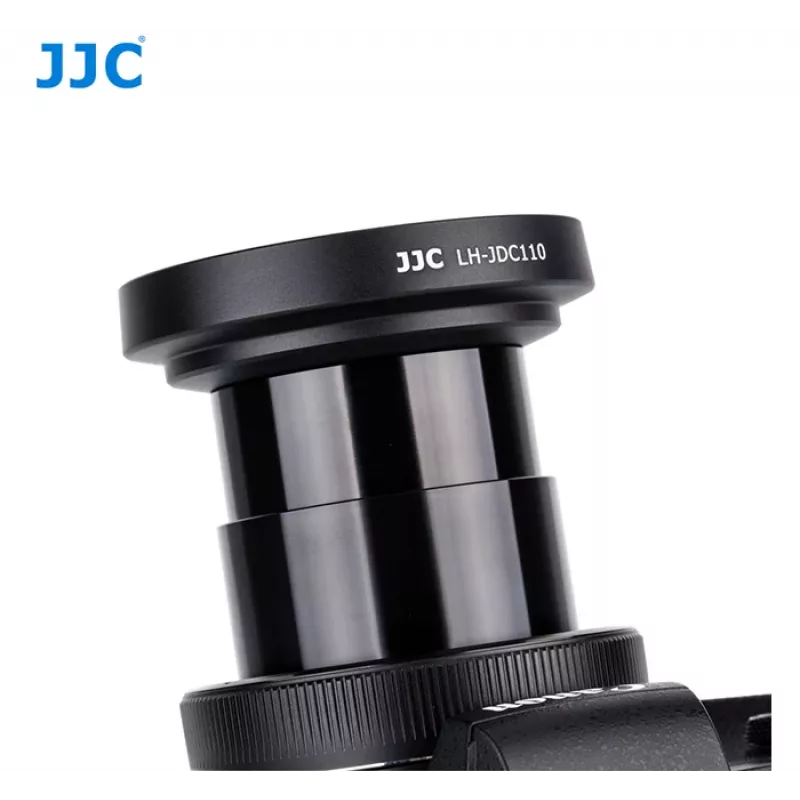 JJC 2-in-1 beschermset zonnekap + objectiefdop voor Canon G1X Mark III