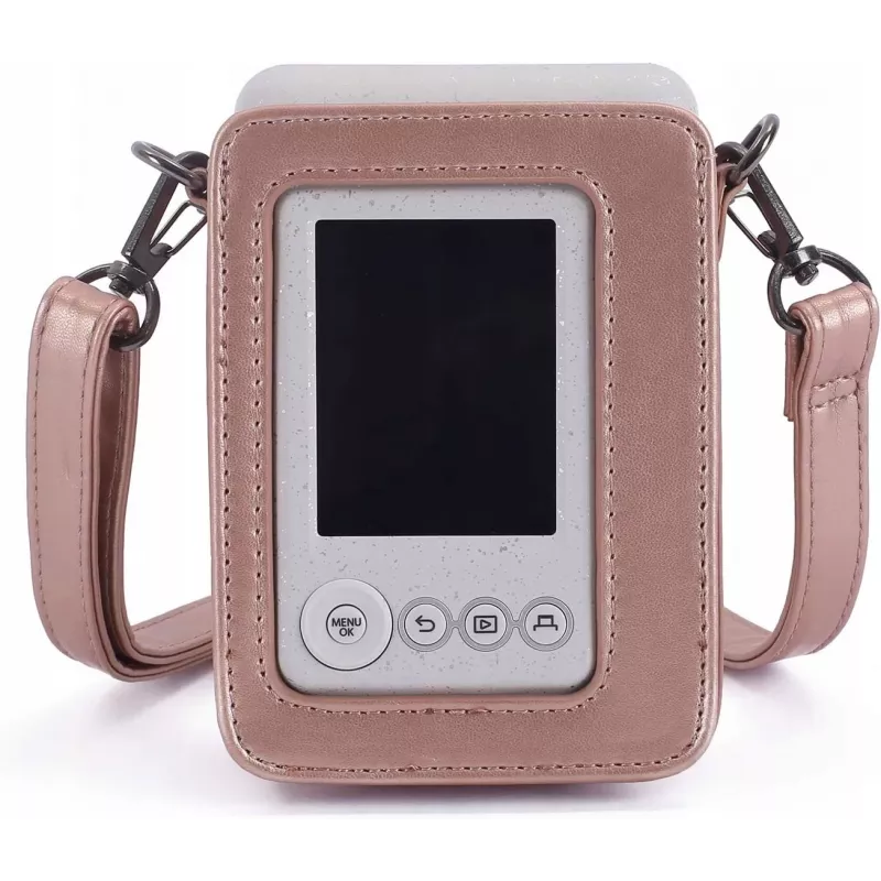 LOVEINSTANT beschermhoes voor Fujifilm Instax Mini LiPlay - glanzend roze