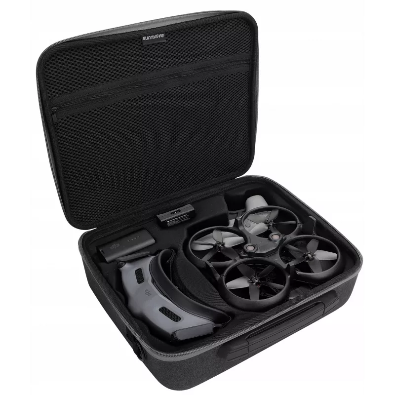 SUNNYLIFE harde transportkoffer voor DJI Avata, Goggles 2 en controller - zwart