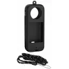 SUNNYLIFE siliconen beschermhoes voor Insta360 X3 - zwart