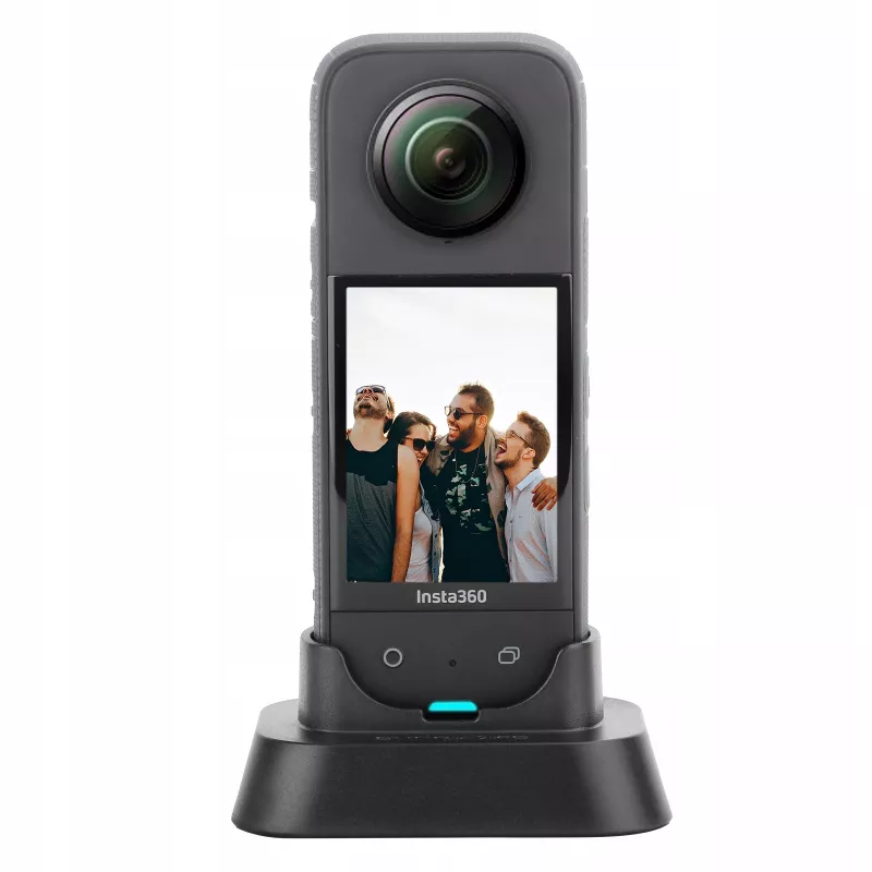 SUNNYLIFE mini-statief / handgreep voor Insta360 X3 - zwart