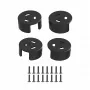 SUNNYLIFE 4x motor-beschermkapjes voor DJI Avata drone - zwarte ABS-kunststof set AT-MD475-D