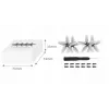SUNNYLIFE propellerset 4 stuks voor DJI Avata / rood / 2925s-2-r