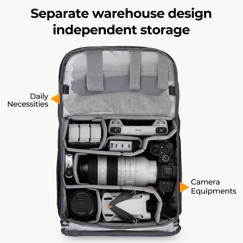 KF camerarugzak voor camera laptop drone KF13.087AV1
