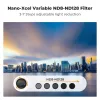 KF X-Fader variabele ND-filter 46mm ND8-ND128 grijs