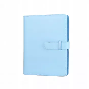 LOVEINSTANT fotoalbum voor 256 foto's voor Fujifilm Instax Mini 40 12 11 9 8 7 EVO Liplay Link, blauw