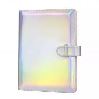 LOVEINSTANT fotoalbum 128 foto's voor Fujifilm Instax Mini 40 12 11 9 8 7 Evo Liplay Link / zilver glitter