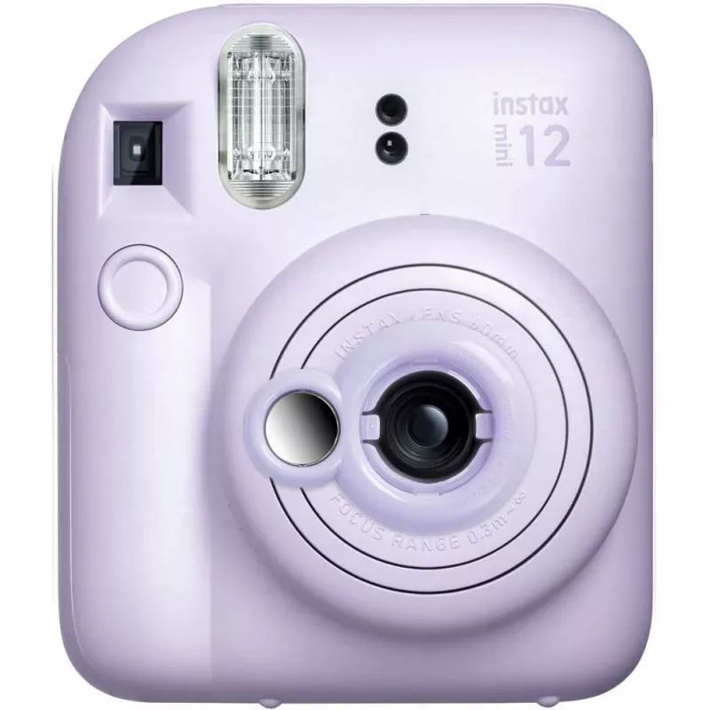 LoveInstant spiegelopzetstuk voor Fuji Fujifilm Instax Mini 12 lila