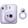 LoveInstant spiegelopzetstuk voor Fuji Fujifilm Instax Mini 12 lila