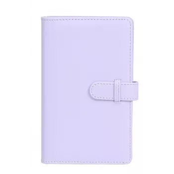LOVEINSTANT fotoalbum voor 108 foto's, compatibel met Fujifilm Instax Mini 12, 11, 40, 9, 8, 7, Evo, Liplay, Link - lila