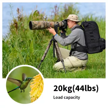 K&F Concept Pro gimbal panoramakop 20kg 1/4 3/8 KF31.033