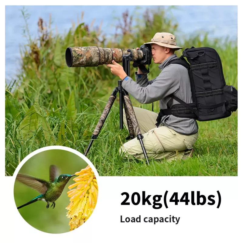 K&F Concept Pro gimbal panoramakop 20kg 1/4 3/8 KF31.033