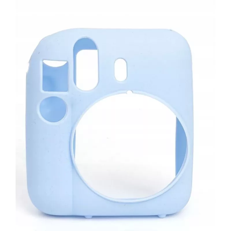 LOVEINSTANT siliconen hoesje voor Fujifilm Instax Mini 12 - blauw