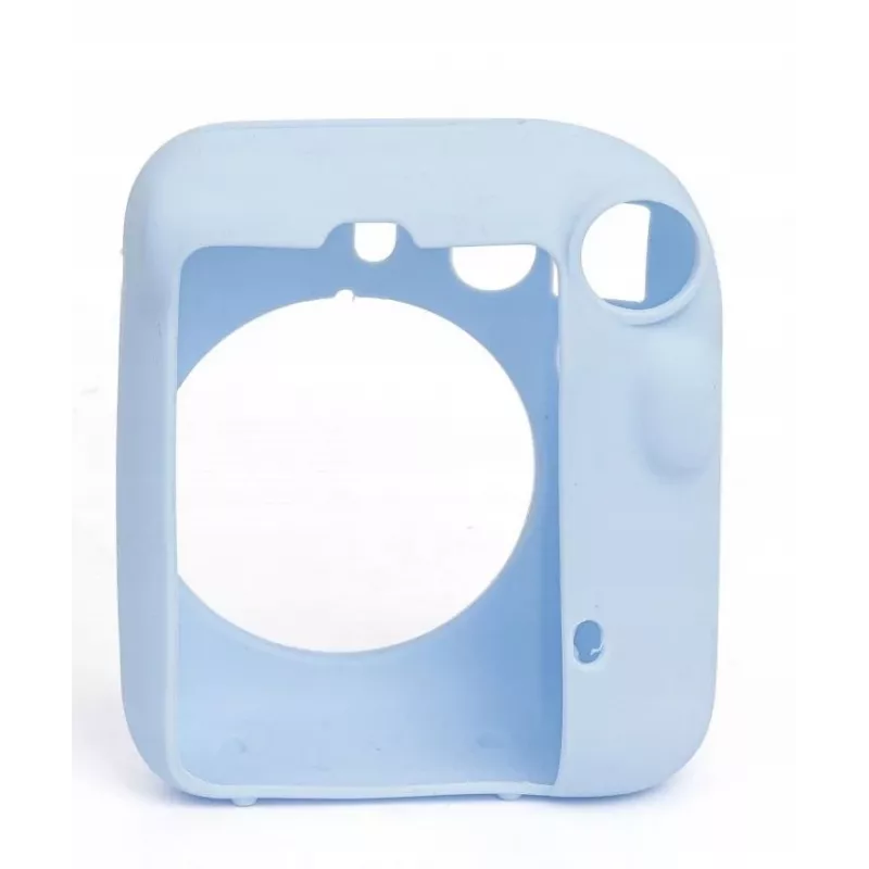 LOVEINSTANT siliconen hoesje voor Fujifilm Instax Mini 12 - blauw