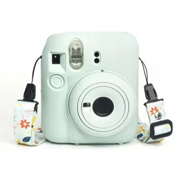 LOVEINSTANT siliconen hoesje voor Fujifilm Instax Mini 12 - groen
