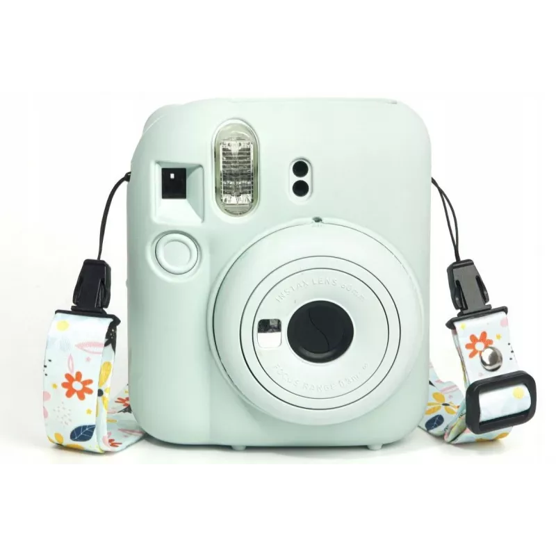 LOVEINSTANT siliconen hoesje voor Fujifilm Instax Mini 12 - groen