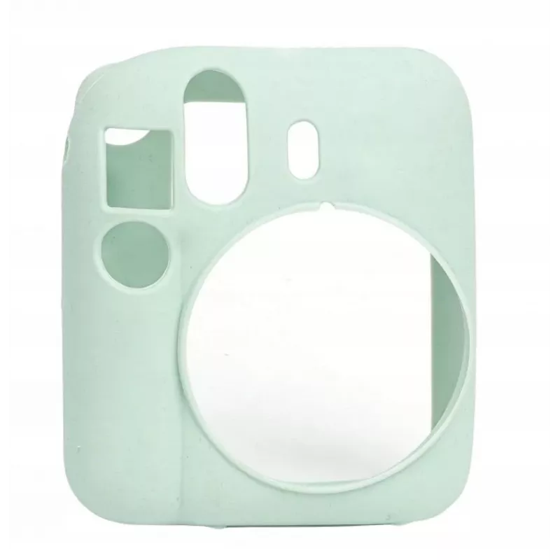 LOVEINSTANT siliconen hoesje voor Fujifilm Instax Mini 12 - groen