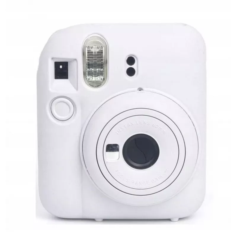 LOVEINSTANT siliconen hoesje voor Fujifilm Instax Mini 12 - wit