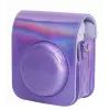 LOVEINSTANT hoesje etui voor Fujifilm Instax Mini 12 - lila glitter