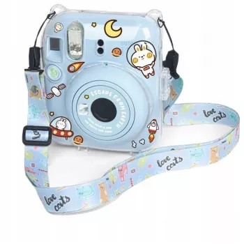 LOVEINSTANT Case voor Fujifilm Instax Mini 12 + sticker / Escape from Earth
