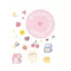 LOVEINSTANT hoesje voor Fujifilm Instax Mini 12 met stickers - Yogurt Rabbit