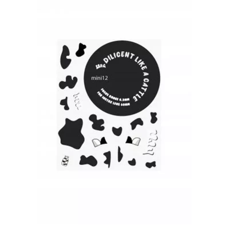 LOVEINSTANT Case voor Fujifilm Instax Mini 12 met stickers - koepatroon