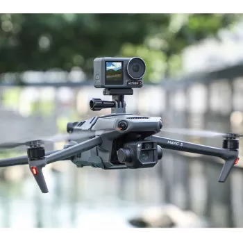 SUNNYLIFE camera-houder voor GoPro / SJCAM / Xiaomi / Insta360 / Sony + 1/4 inch-schroefdraad voor DJI Mavic 3 / 3 Pro / 3 Classic GZ580-GY