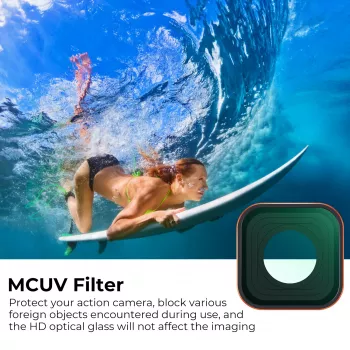 KF Nano-X UV-beschermfilter voor GoPro Hero 12/11/10/9 zwart (KF01.2335)