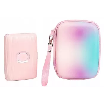 LOVEINSTANT beschermhoes voor Fujifilm Instax Mini Evo / Liplay / Square SQ Link / Link 2 SE, multicolor ombre