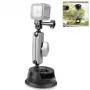 PULUZ zuignaphouder voor camera, smartphone, 1/4 inch schroefdraad, zwart