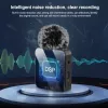 PULUZ PU647B 2x draadloze lavalier-microfoon voor iPhone Lightning