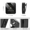 PULUZ PU648B 2x draadloze lavalier-microfoon voor USB-C-smartphones, tablets, laptops - 2,4 GHz, omnidirectioneel, plug and play