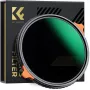 K&F Concept hybride filter 2-in-1 58mm CPL polarisator + variabel ND4-ND64 grijsfilter KF01.1913