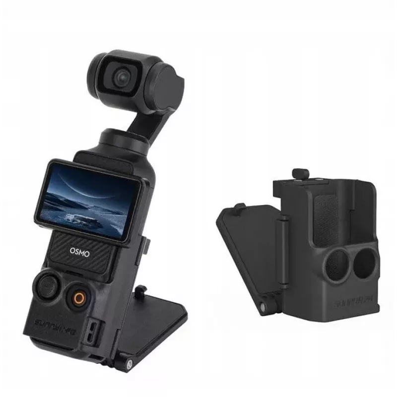 SUNNYLIFE magnetische houder voor DJI Osmo Pocket 3 - verticaal & horizontaal - zwart