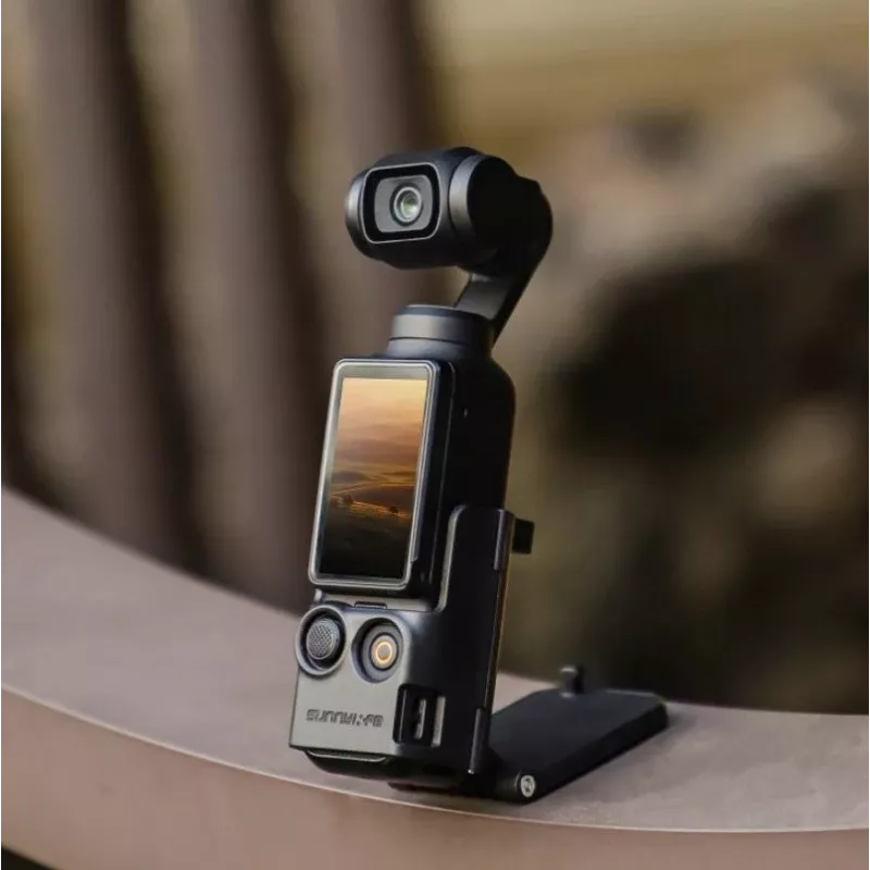 SUNNYLIFE magnetische houder voor DJI Osmo Pocket 3 - verticaal & horizontaal - zwart
