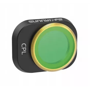 SUNNYLIFE circulair polarisatiefilter CPL voor DJI Mini 4 Pro drone met beschermhoes N4P-F1724-C
