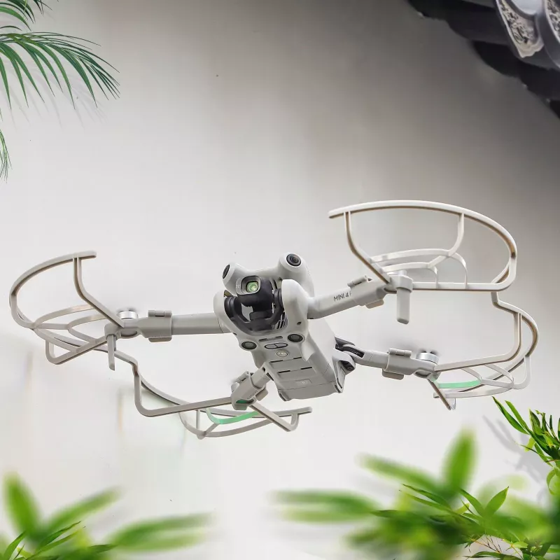 SUNNYLIFE propellerbescherming beschermset 4 stuks voor DJI Mini 4 Pro grijs