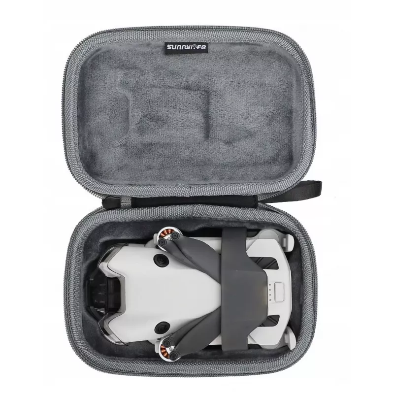 SUNNYLIFE harde case draagtas voor DJI Mini 4 Pro drone, zwart, N4P-B696-D