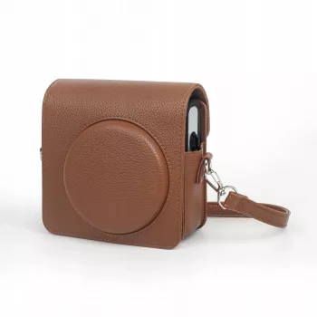 LOVEINSTANT beschermhoes voor Fujifilm Instax Square SQ40 - bruin