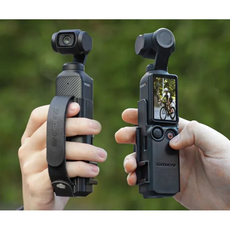 SUNNYLIFE beschermframe handgreep voor DJI Osmo Pocket 3 - zwart