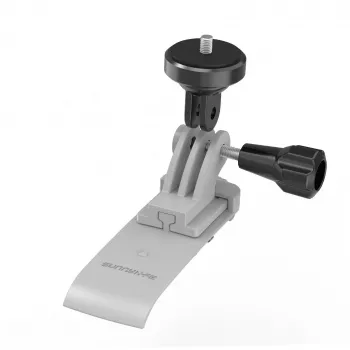 SUNNYLIFE actiecamerahouder voor DJI Air 3, GoPro, Insta360, SJCAM, Xiaomi - 1/4 inch schroefdraad, snelkoppelingsclip, zwart