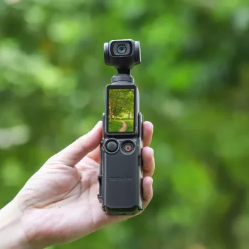 SUNNYLIFE zijhouder voor DJI Osmo Pocket 3 - GoPro-compatibel - zwart