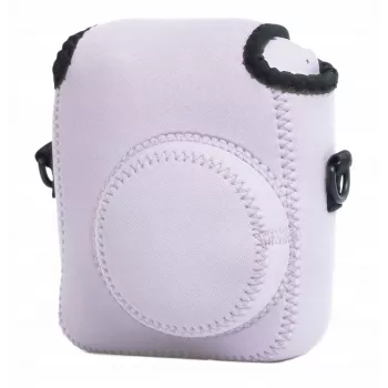 LOVEINSTANT zachte neopreen beschermhoes voor Fujifilm Instax Mini 12 - paars