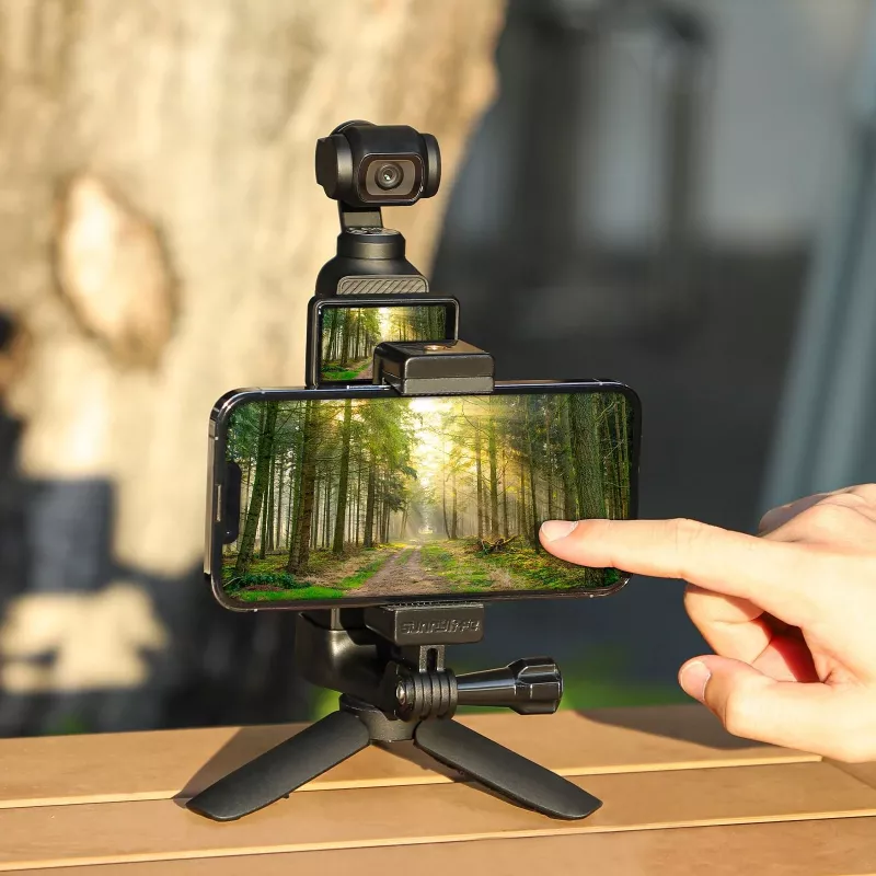 SUNNYLIFE smartphonehouder voor DJI Osmo Pocket 3 - zwart