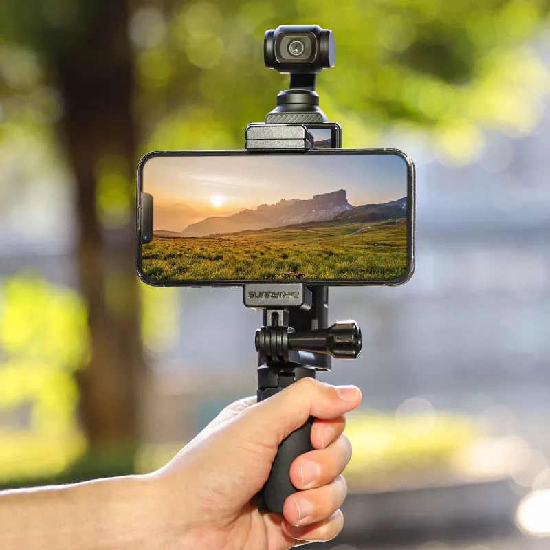 SUNNYLIFE smartphonehouder voor DJI Osmo Pocket 3 - zwart
