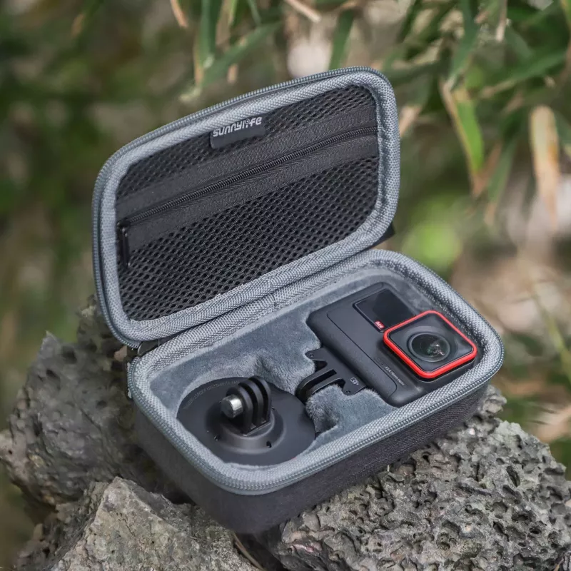 SUNNYLIFE harde schaal draagtas voor Insta360 Ace / Ace Pro - zwart