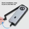PULUZ framhouder beschermkooi voor Ricoh Theta SC2 - zwart